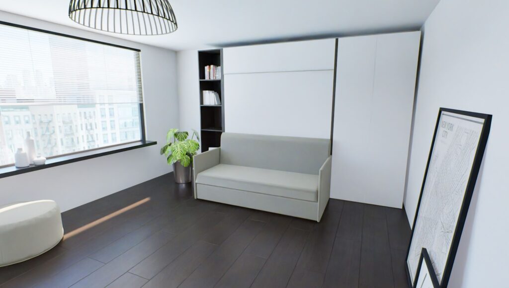 Opklapbed Dorma met zetel voor