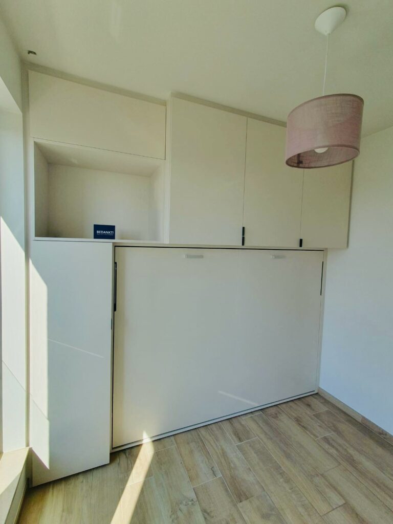 Opklapbed Boone-Optima-horizontaal-140-met-kasten
