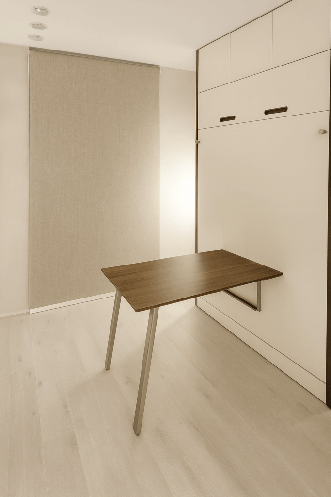 Boone Dorma opklapbed met opklaptafel aan het front